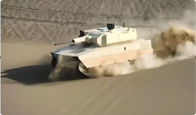 推出的VU-T10适合未来的无人攻防作战新葡京网上赌场机械人战车曝光：北方工业(图3)